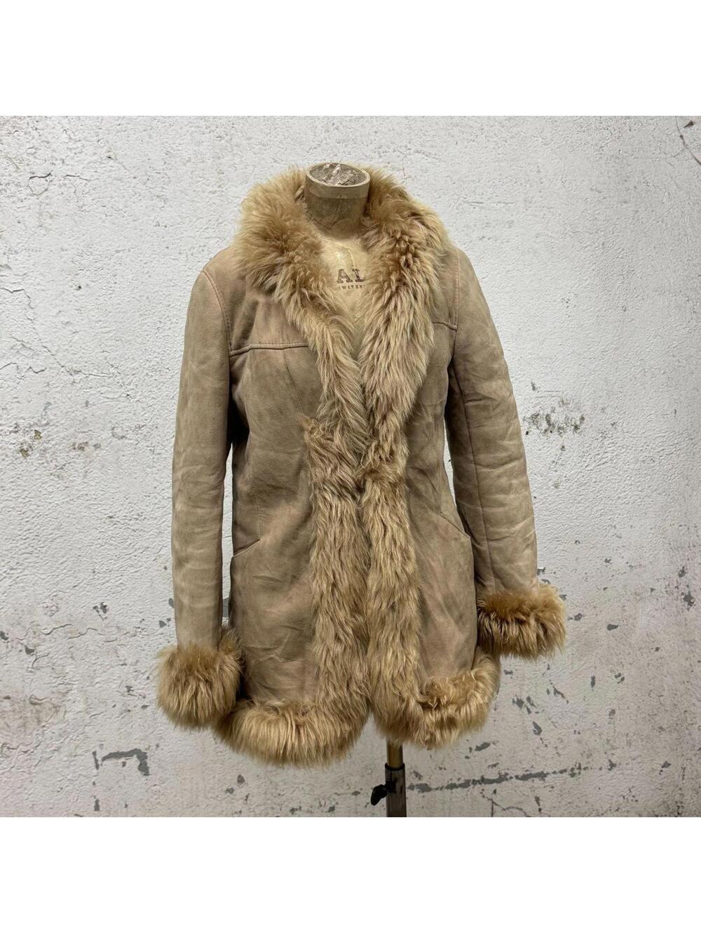 Vintage 70s Suede & Wool "Penny Lane" Afghan Coat